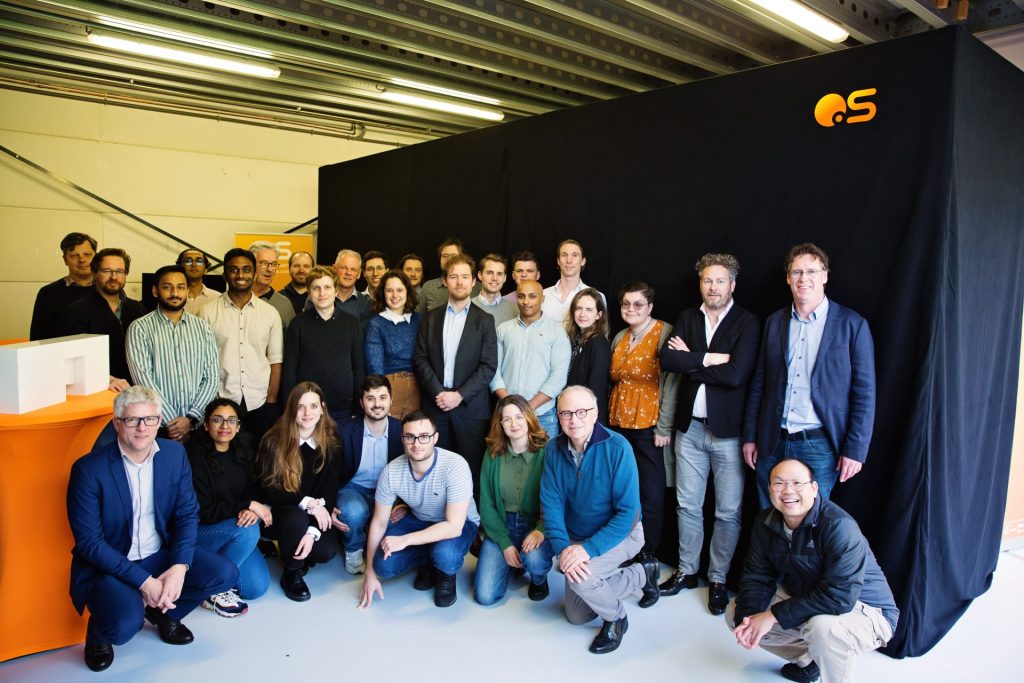 OrangeQS Production startup quantum chip test system industry