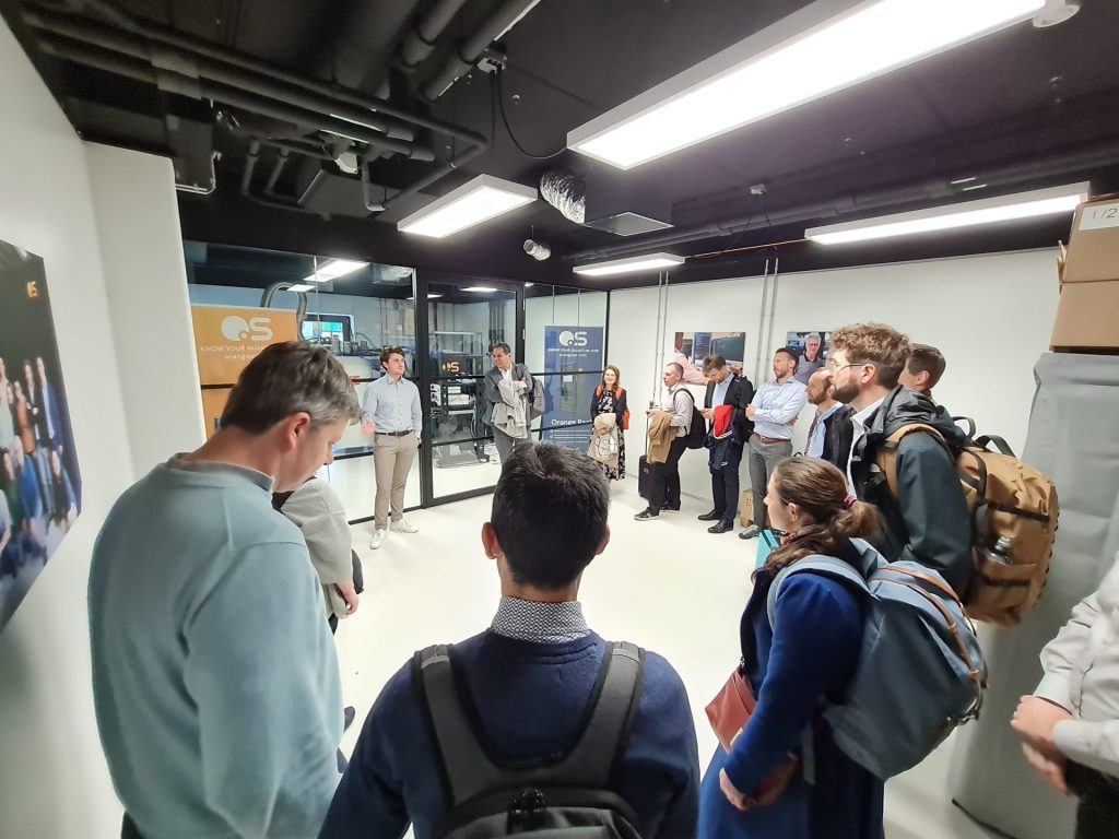 MATQu European project OrangeQS Lab1 quantum chip testing